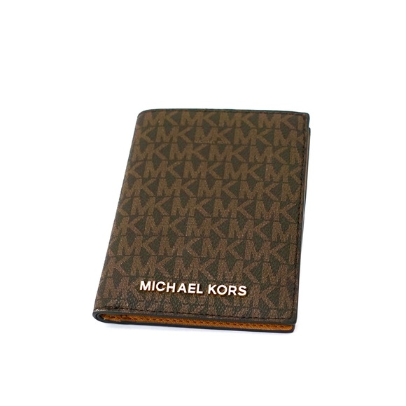 Michael Kors Accessories - Michael Kors Jet Set Travel PVC Brown Acorn
